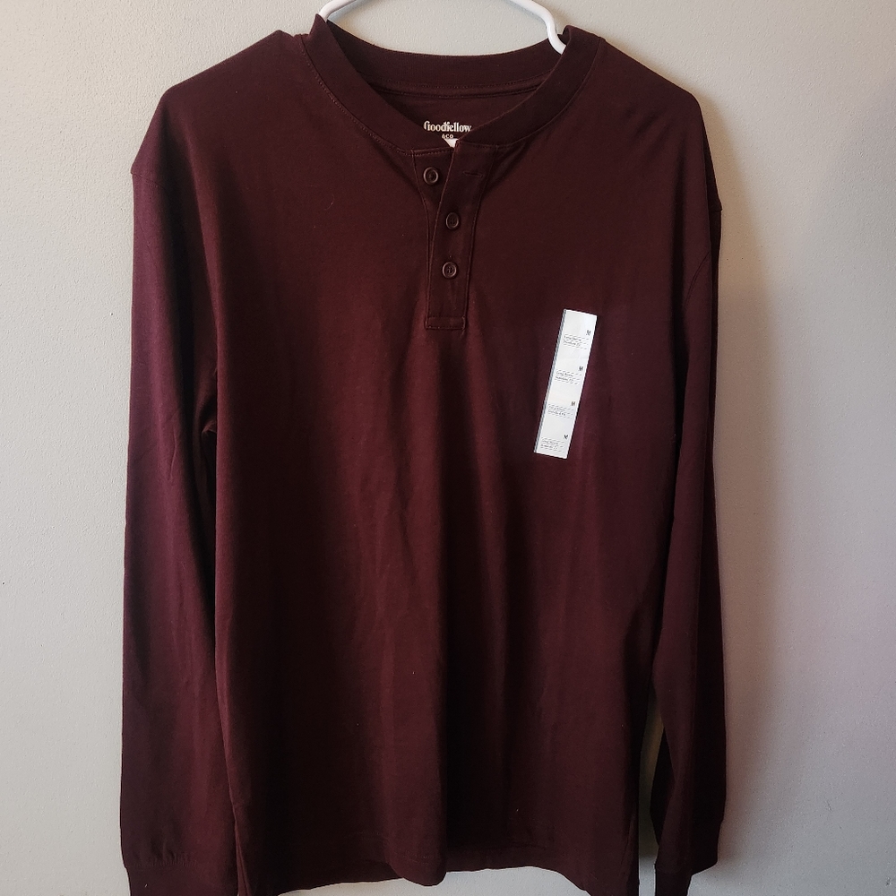 Men's brand new medium long sleeve Goodfellow